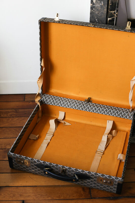 Goyard suitcase from the 1940s