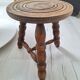 Tabouret tripode vintage
