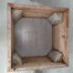 Travertine coffee table red design