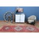 1970s Pink Turkish Handmade Vintage Oushak Wool Runner 84x269