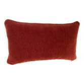 Red velvet cushion