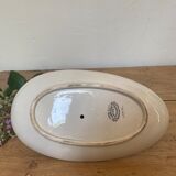 Creil and Montereau porcelain sauce boat