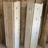 Pair of old shutters