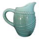 Poet Laval light blue slip pitcher