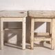 Antique pine bedside tables – Central Europe, circa 1940 #8
