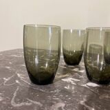 Vintage smoked glass
