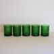 Set of 5 whiskey glasses 70s