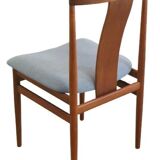 Set van 4 Henning Sørensen voor Danex eetkamerstoelen 'Vordingborg'