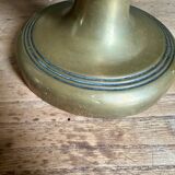 Vase en laiton art déco