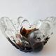 Midcentury Pertti Santalahti Glass Bowl, Humppila, Finland, 1960s