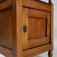 French Art Deco Night Stand with blue stone top, ca. 1920