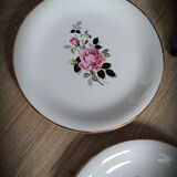 Set 4 assiettes desser Marylise Amandinoise