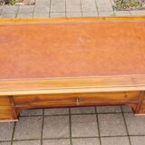 large Louis Philippe desk in walnut from the 19th century