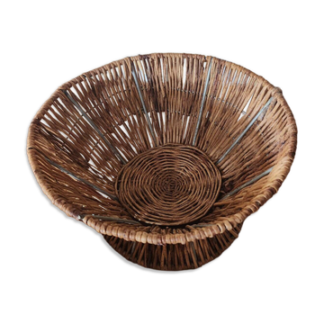 corbeille osier vintage style "Cottagecore"