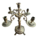 Large gilded bronze candelabrum, Louis XVI style, late 19th century – 5 lights