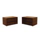 Set of two wall units, Danish design, 1970s, made in Denmark