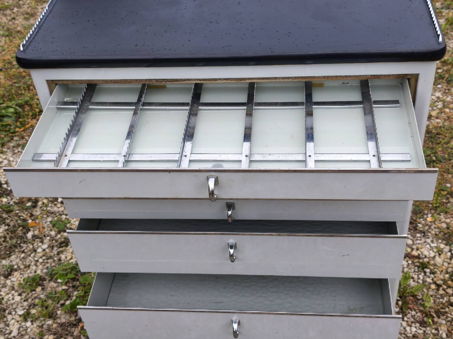 Antique dentist's cabinet