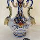 Vase en faïence polychrome Desvres