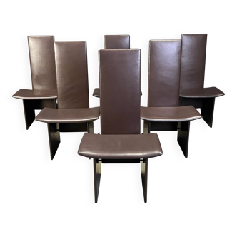 Rennie dining chairs by Kazuhide Takahama, 1970, set of 6