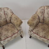 Pair of Mid-century Armchairs,Czechoslovakia,1950's.