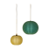 Set of two Sugarball Moon pendant lights by Rotaflex, Belgium, 1970