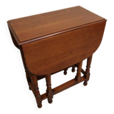 Table à abattants en chêne antique