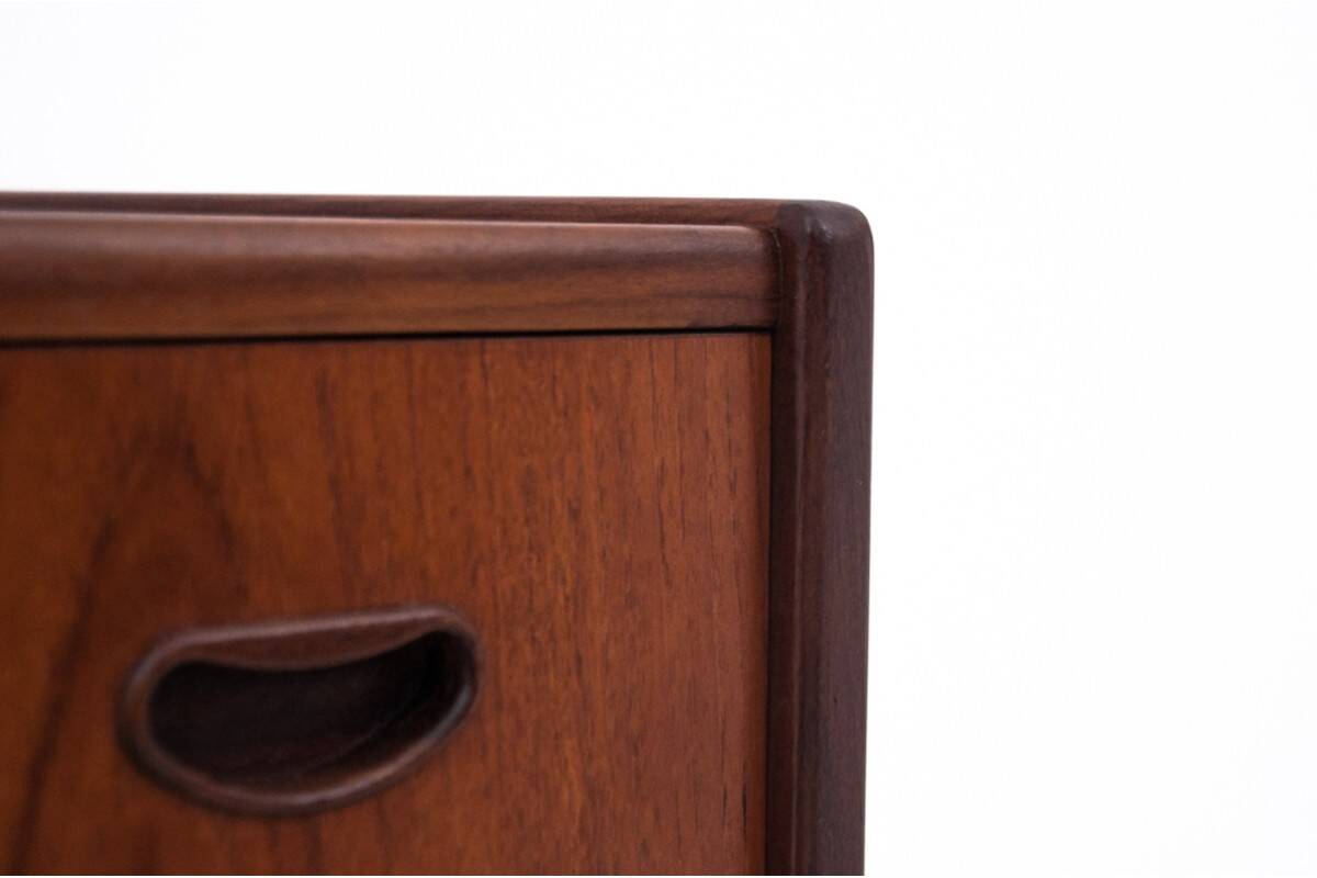 Teak chest of drawers, Denmark, 1960s