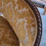 Louis XVI style sofa bench carved