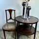 Vintage Space Age chrome table lamp 1970s