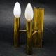 Art Deco two-armed wall lamp, 1970s