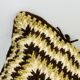 Vintage 70s crochet cushion