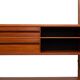 Système mural Royal Teak Poul Cadovius vintage des années 1960 avec 4 armoires