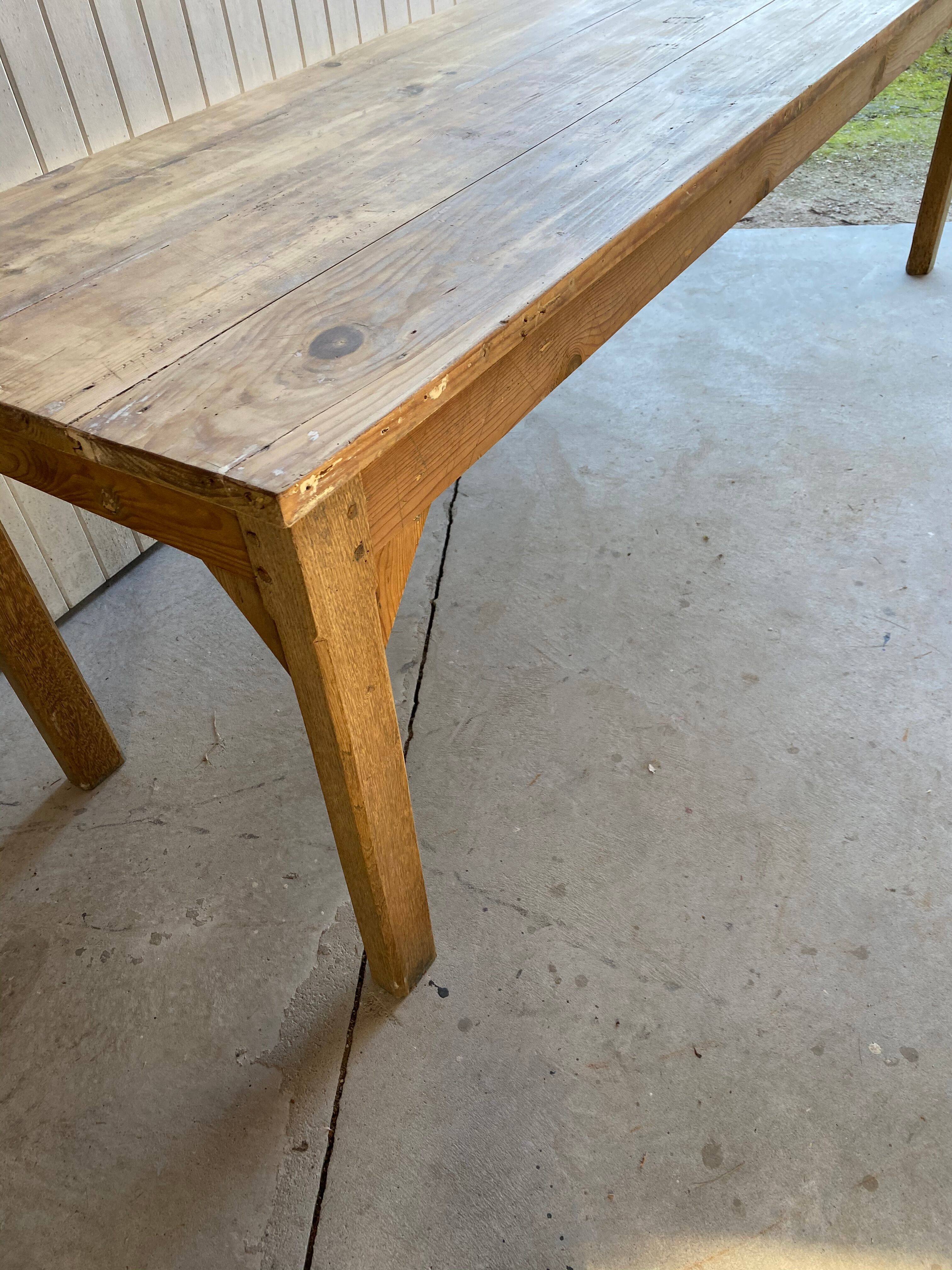 Old bistro table
