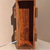 Former wooden box of industrial workshop