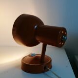 Vintage orange metal spot lamp