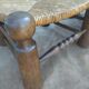 Pair of low mulched chairs