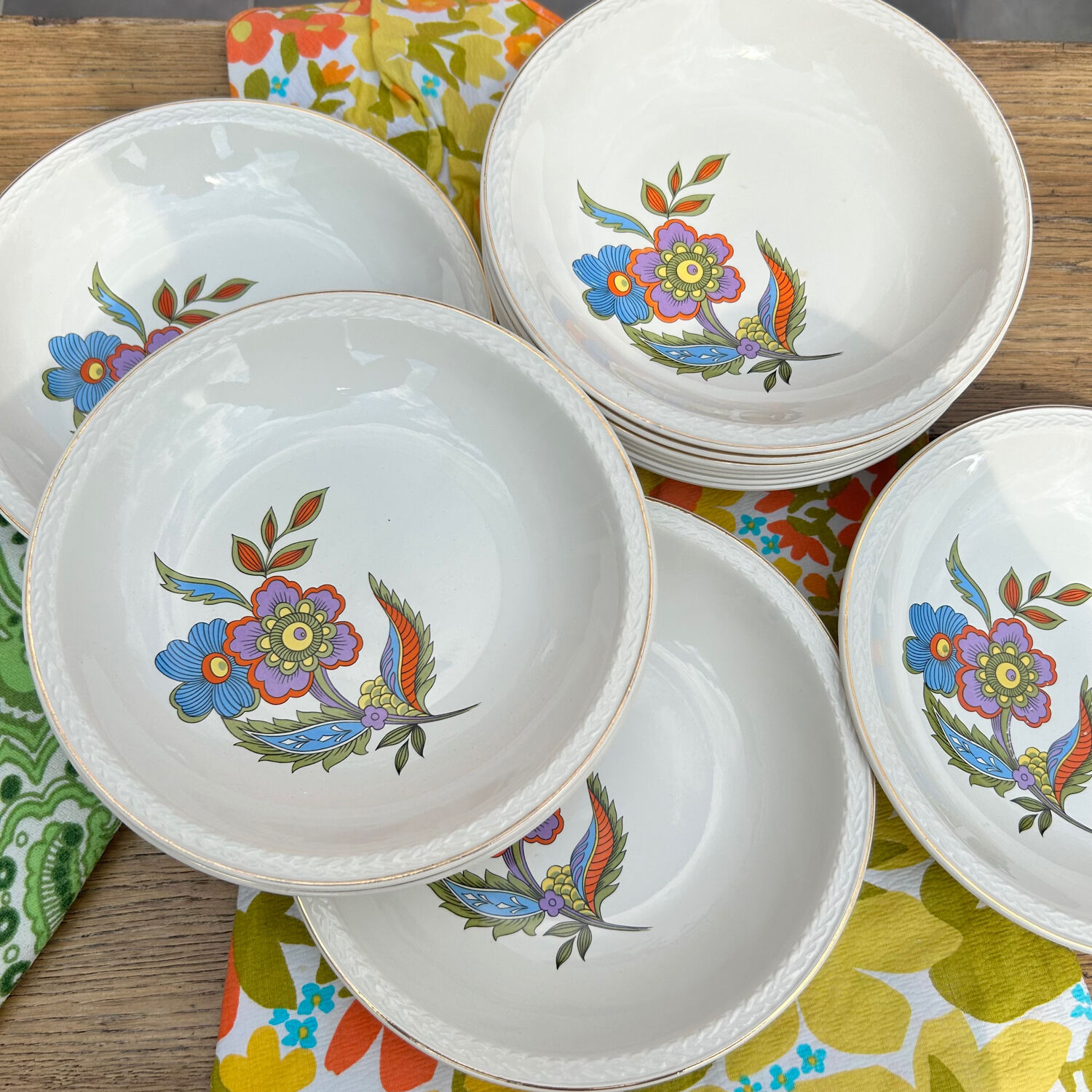 12 hollow plates digoin eliane