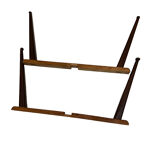 Round midcentury coffeetable