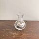 Art Nouveau Silver Butterfly Soliflore Vase Naturalistic Blown Glass