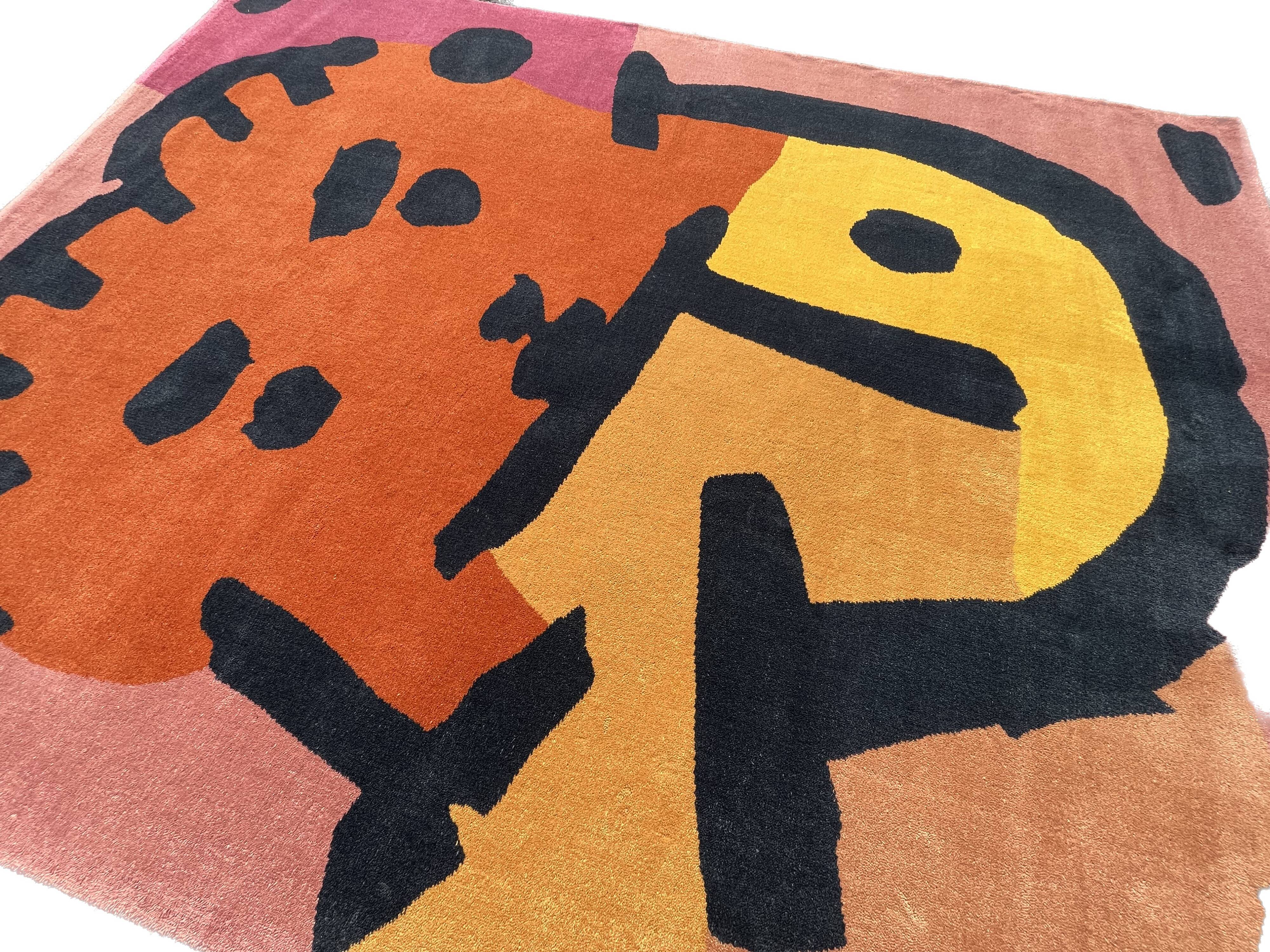 Contemporary Carpet after artist Paul Klee