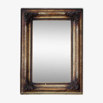 Miroir avec cadre en bois 41x56cm