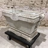 Gardener XVIIIth, century in molded marble, carved