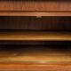 Teak enfilade by Johannes Andersen for Clausen & Son, Denmark 1960.