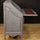Bureau de pente ou commode scriban en bois laqué esprit Shabby chic époque circa 1920-1930