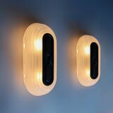 Postmodern sconces by Arteluce, 1980s, Italy.