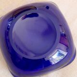 7 cups in colored glass Italy 50s