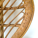 Fauteuil en rotin « Conte Biancamano » par Gio Ponti & Lio Carminati, années 1950