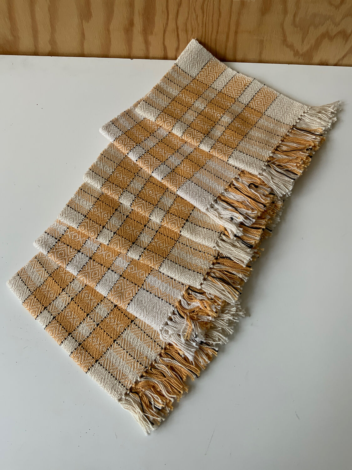 6 placemats Selency x Monoprix Croisé Laroche