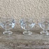 5 chicken-shaped egg cups