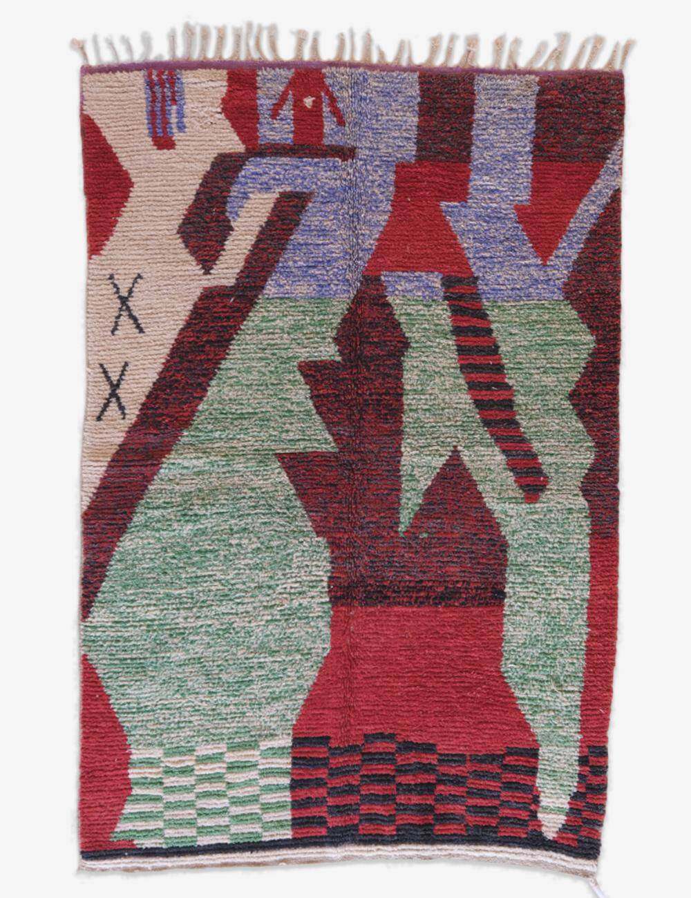Colorful Berber Rug - 272 x 175 cm